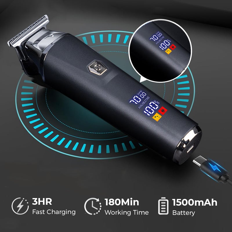 Digital Professional Hair Clipper Set N