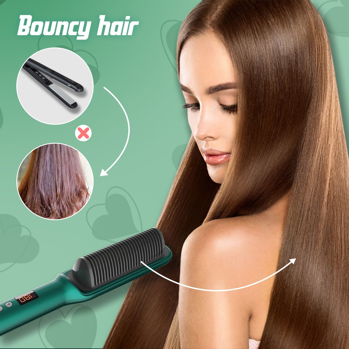 SmoothPro 2-in-1 Hair Straightener